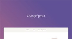 Desktop Screenshot of changesprout.com